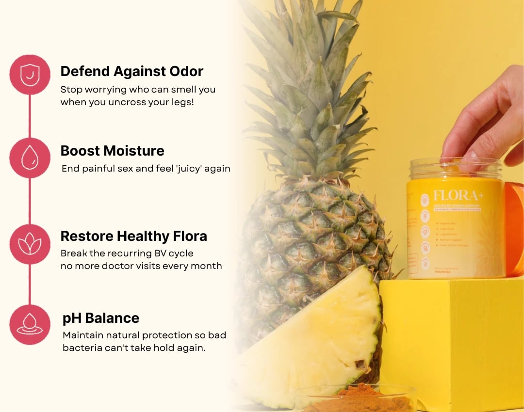 Flora Plus Gummies, Advanced Vaginal Support,  Ph Balance