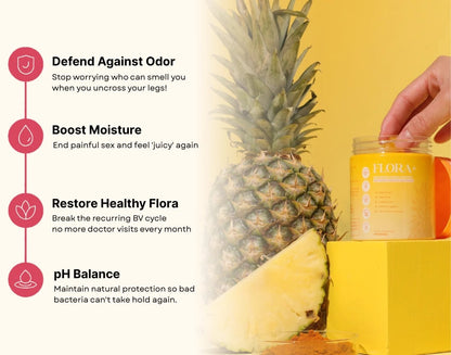 Flora Plus Gummies, Advanced Vaginal Support,  Ph Balance
